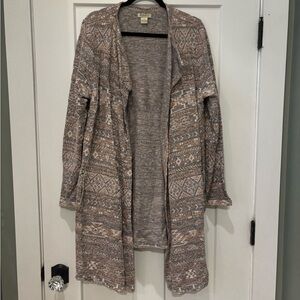 Lucky Brand Cardigan Size 1X